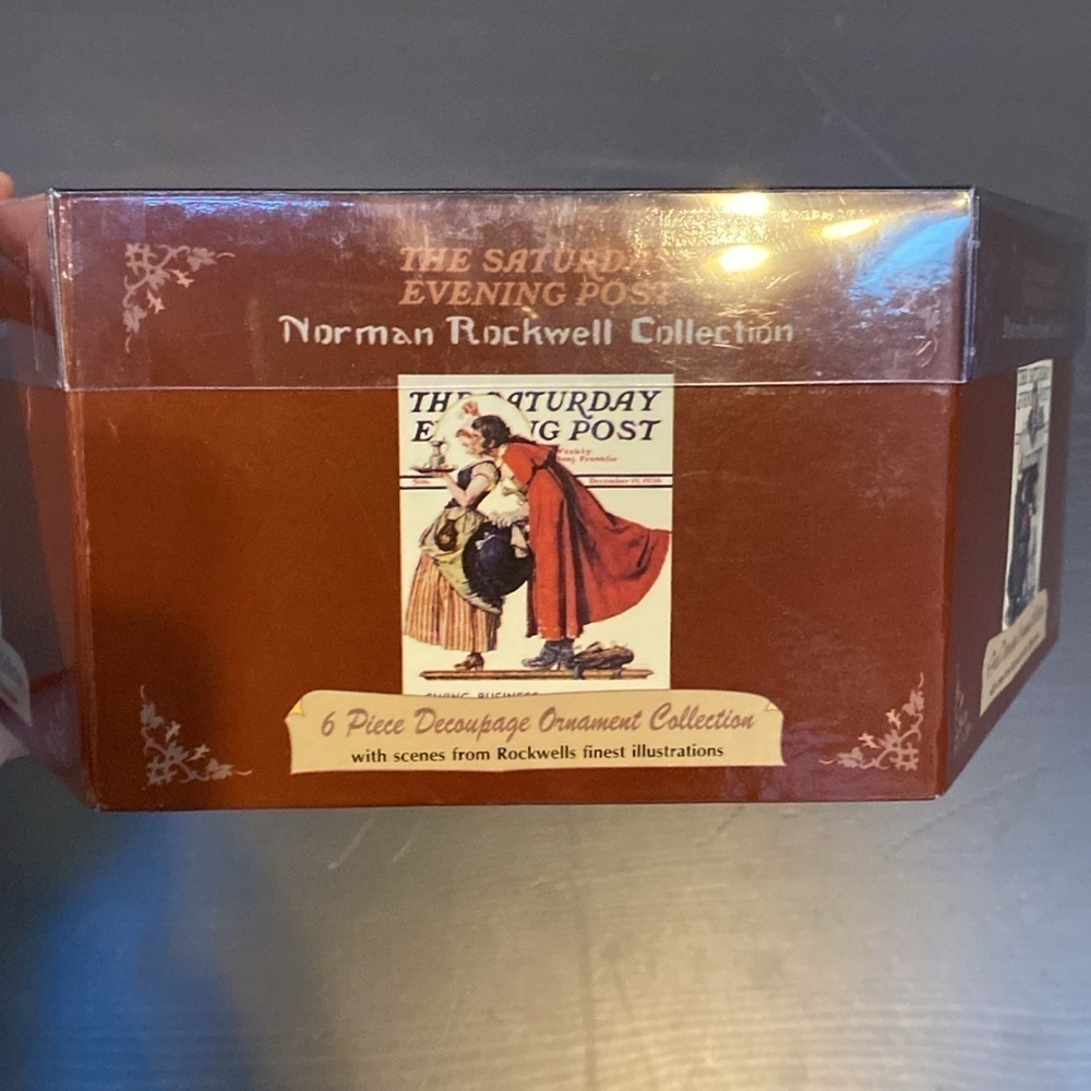 Vintage Norman Rockwelll ornaments - Picture 13 of 14